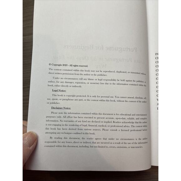 Portuguese for Beginners: Learn Portuguese in 30 Days the Easy Way by Lingo - Picture 8 of 10